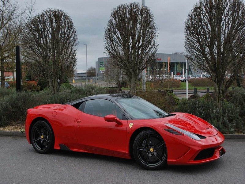 Ferarri 458 supercar hire