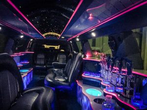 Audi Q7 Limos Interior Birmingham